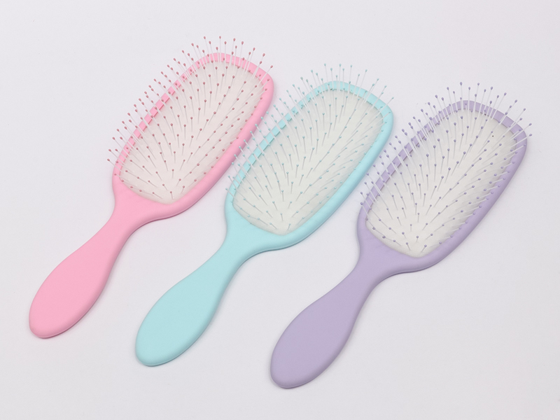 Silikon hodemassasje detangling børste