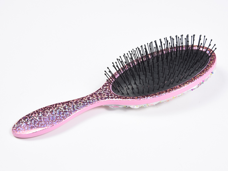 Smykker Bling Oval Detangling Hair Brush