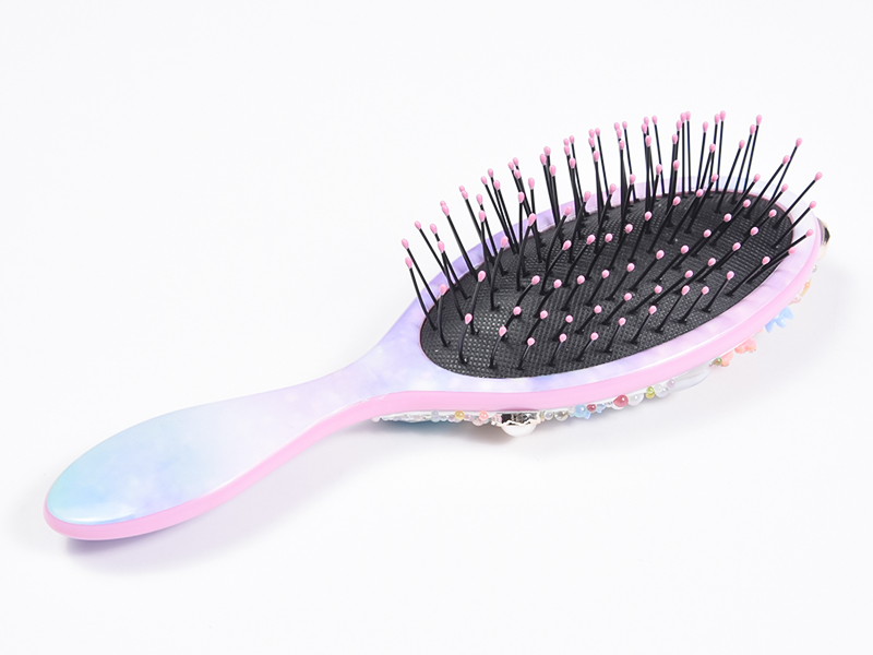 Smykker Bling Oval Detangling Hair Brush