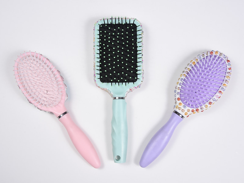 Smykker Bling Oval Detangling Hair Brush