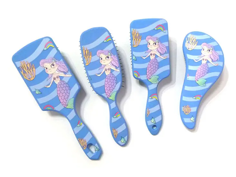 Utskrift Detangling Paddle Hair Brush