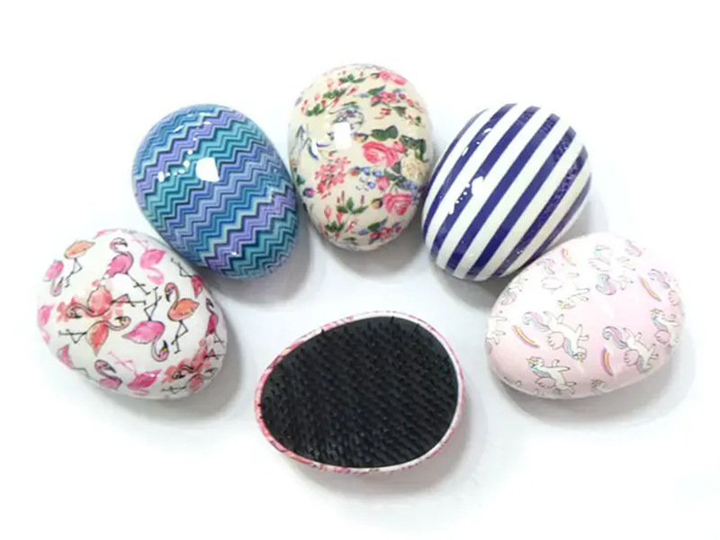 Mini Detangling Egg Shape Rund hårbørste