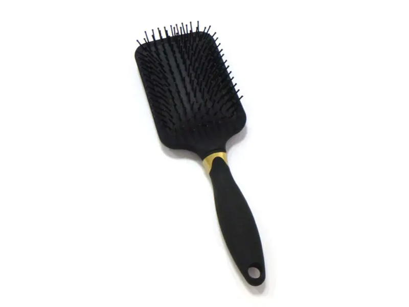 Detangling gummibelegg hårbørste