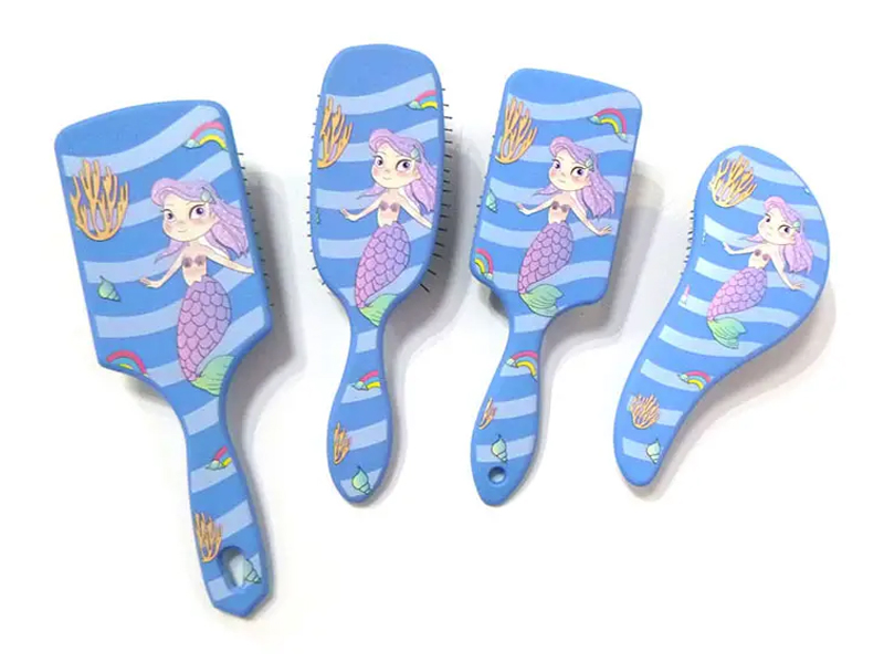Utskrift Detangling Paddle Hair Brush