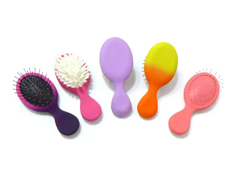 Se en Cheveux Afro Tangle hårbørste menn med gummibelegg