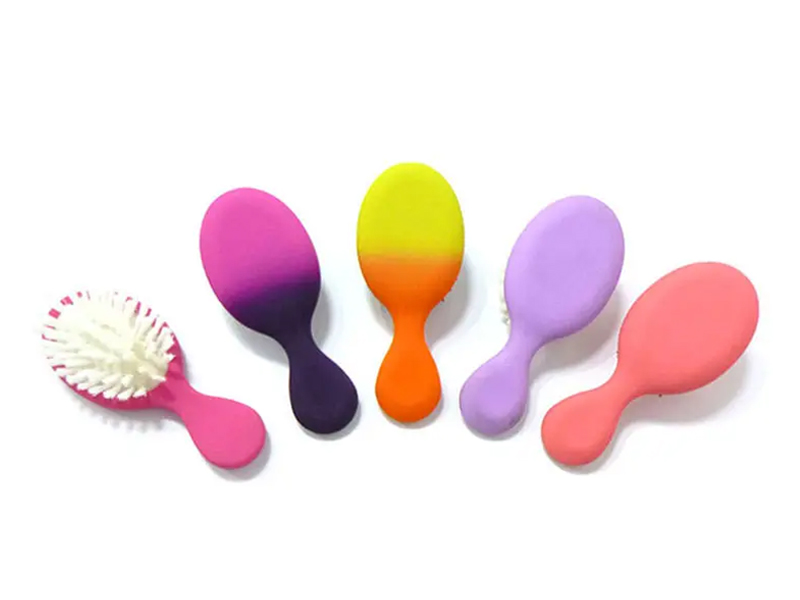 Mini Kids farget detangling hårbørste