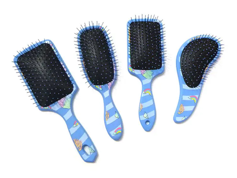 Utskrift Detangling Paddle Hair Brush