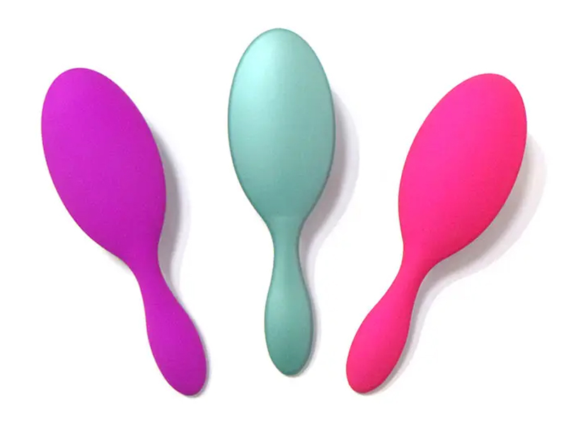 Detangling Brush Gummibelegg hårbørste