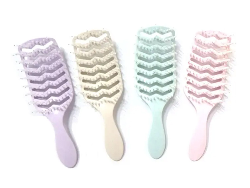 Utluftet detangling styling hårbørste