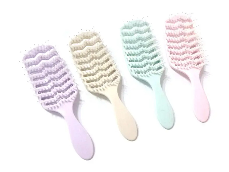 Utluftet detangling styling hårbørste