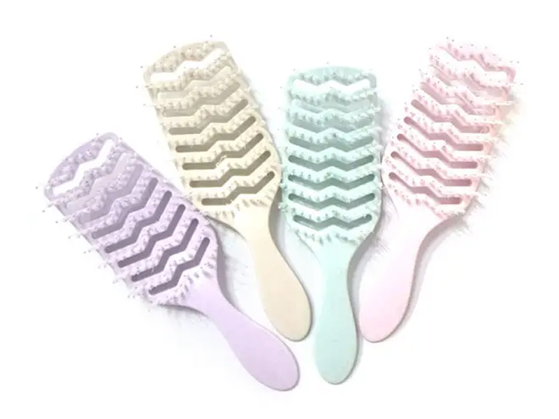 Utluftet detangling styling hårbørste