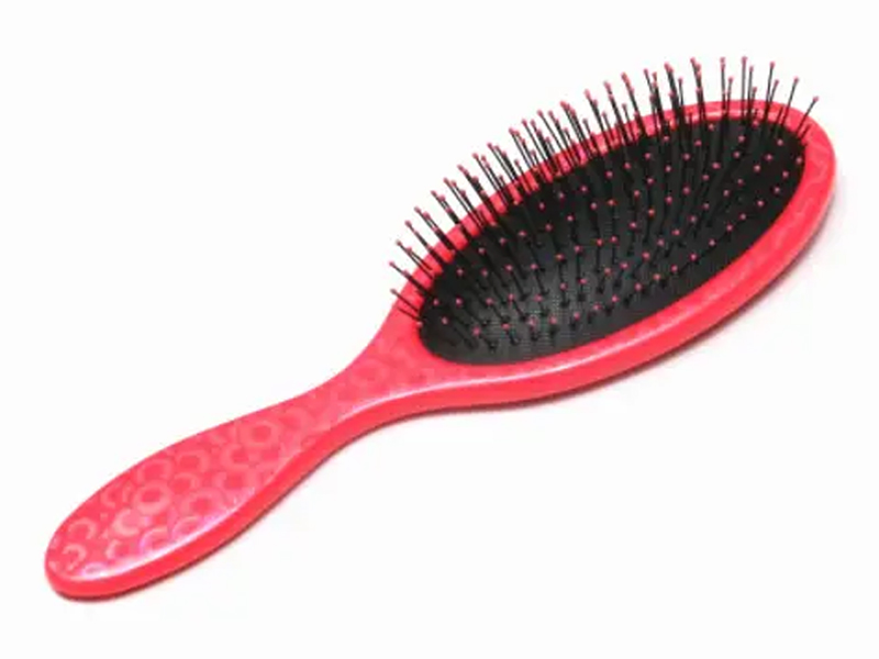 Fancy trykt skinnende oval detangling børste