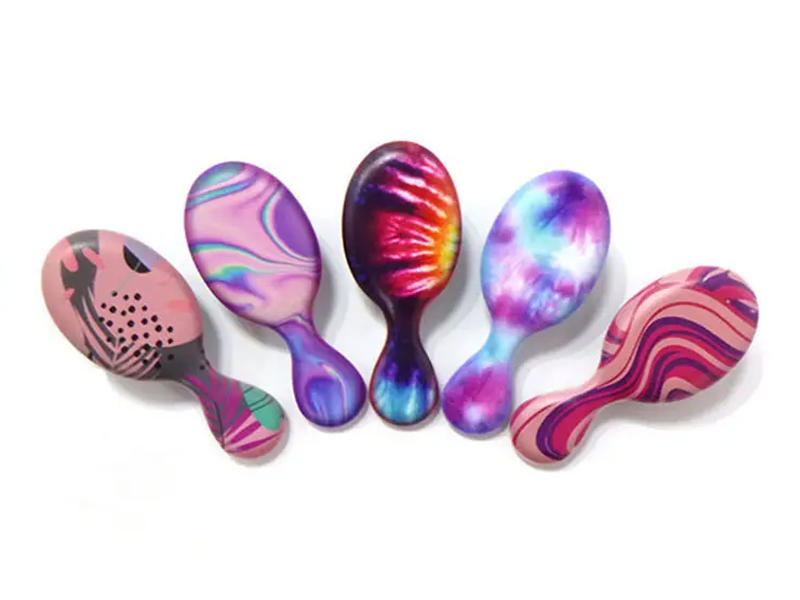 Baby Detangling Paddle Hårmassasjeapparat Coloring Comb