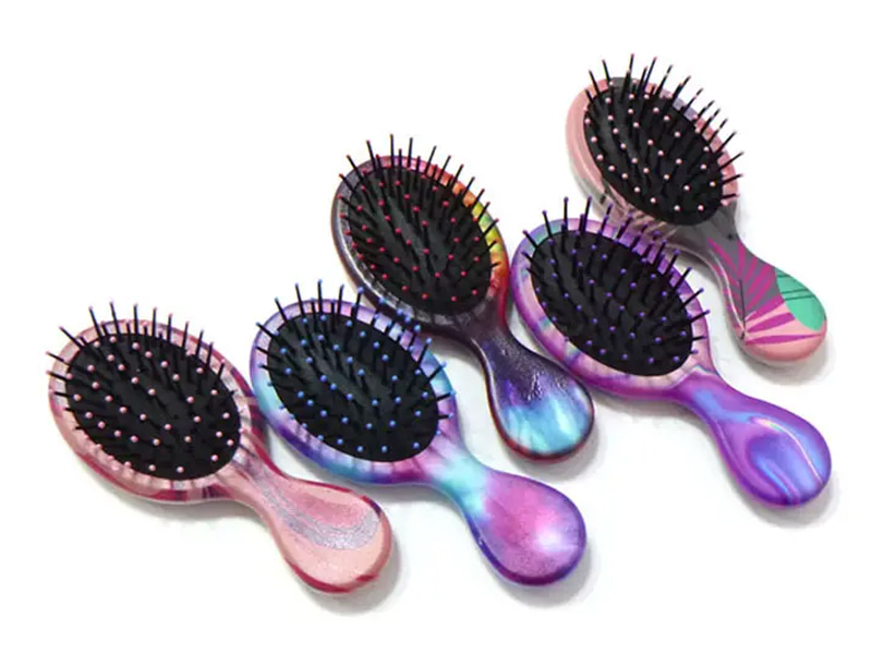 Baby Detangling Paddle Hårmassasjeapparat Coloring Comb